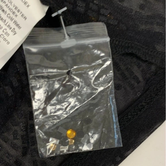 BNWT Monroe Paris Black Halter Dress Jazmine with Beaded Design Small - Picture 8 of 10